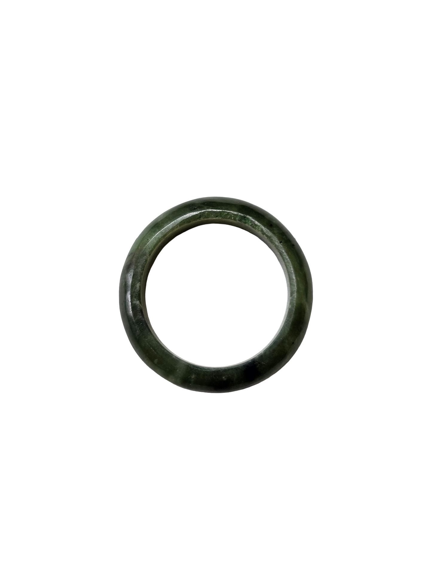 Nephrite Jade Carved Ring Size UK N