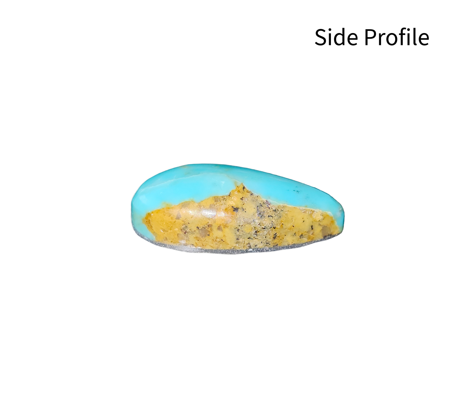 Kingman Turquoise Pear Cut 20x9x6mm 7.45ct