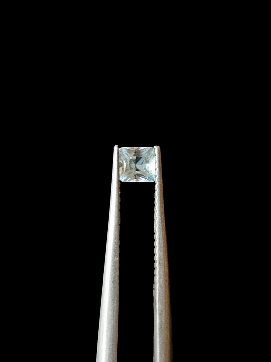 Brazil Light Blue Topaz Princess Cut 3x3x2mm