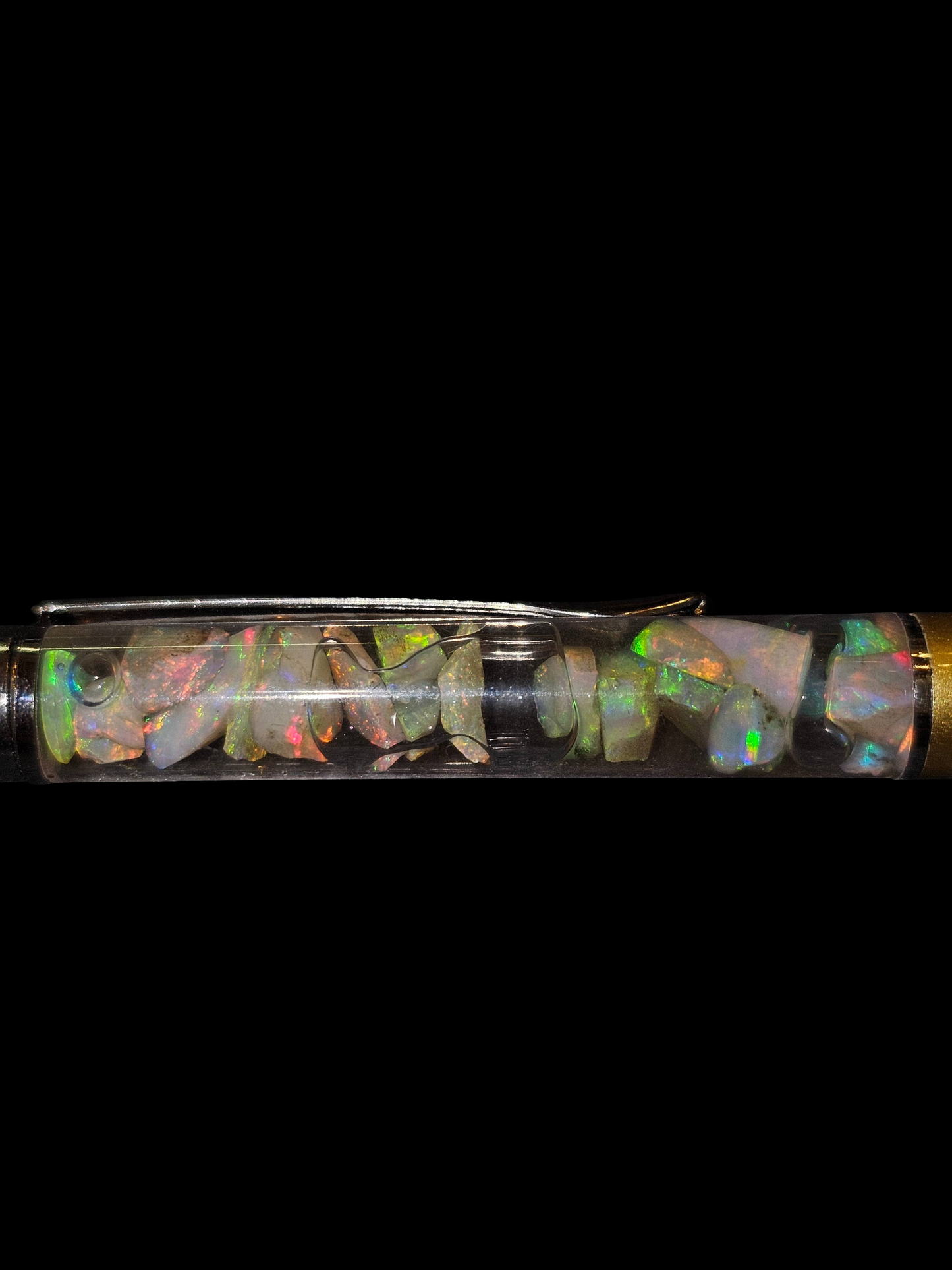 Gold Australian Opal Pen