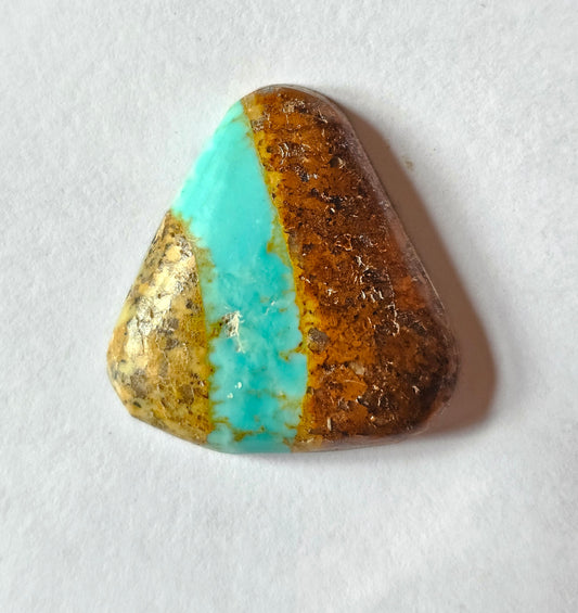 Royston Pear Cut Turquoise 13x26x6mm 26.76ct