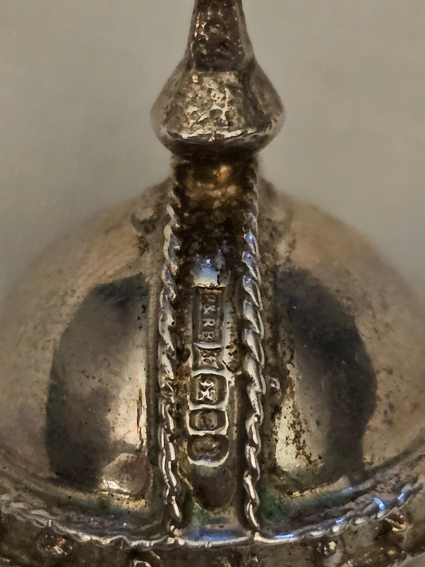 1977 Queens Silver & Ruby Jubilee Pendant