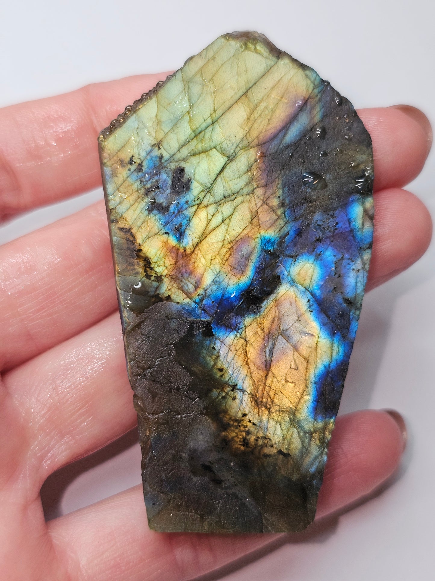 Canadian AAA Grade Labradorite Rough Slab 36g