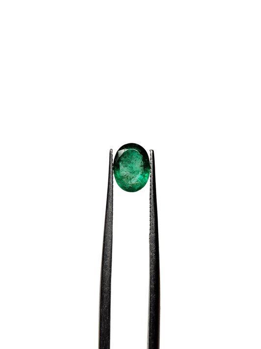 Zambia Oval Emerald 7x5x4mm 0.94ct