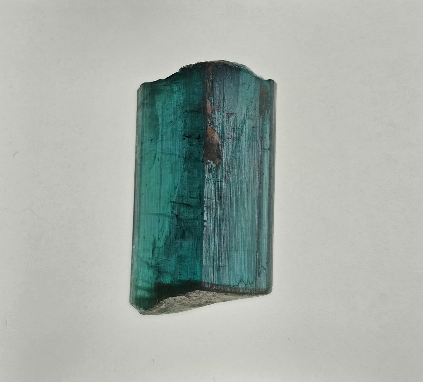 Rough Afghanistan Indicolite (blue-green) Tourmaline 11.89ct