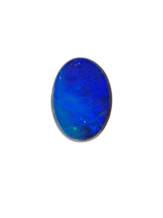 Lightning Ridge Doublet Oval 14x10x3mm 3.25ct