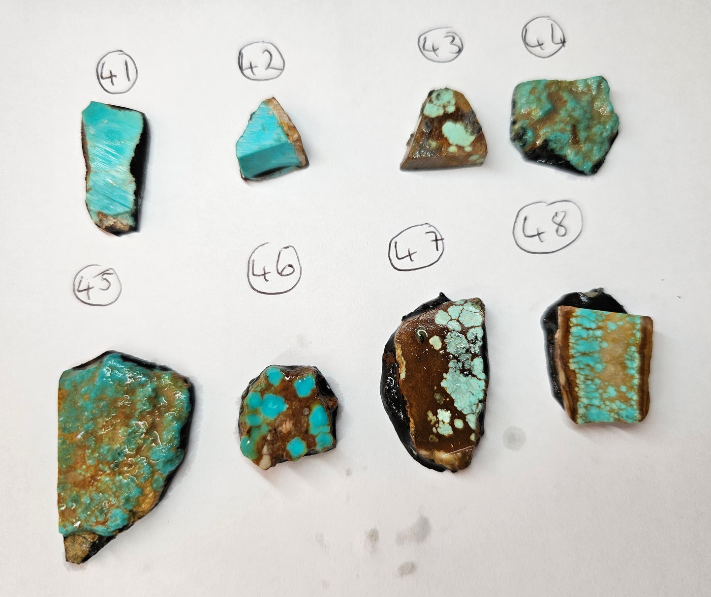 Kingman Turquoise Stablised and Backed Parcel