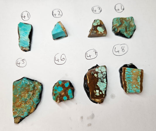 Kingman Turquoise Stablised and Backed Parcel
