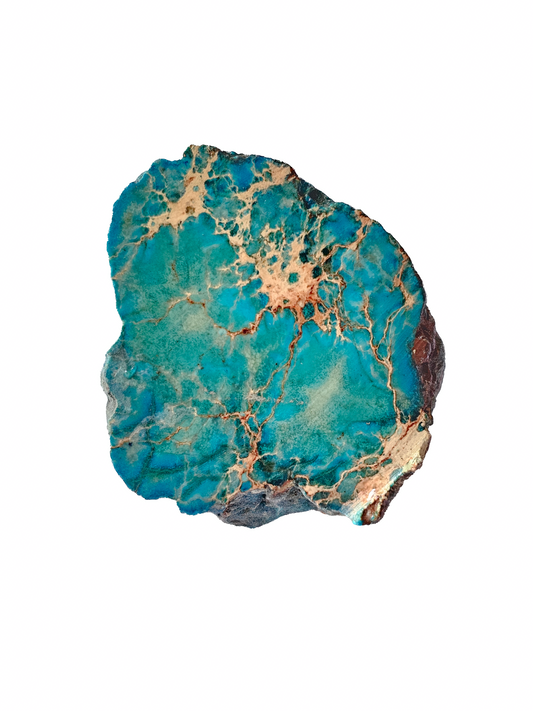 Man-Made Chinese Turquoise Rough 56g