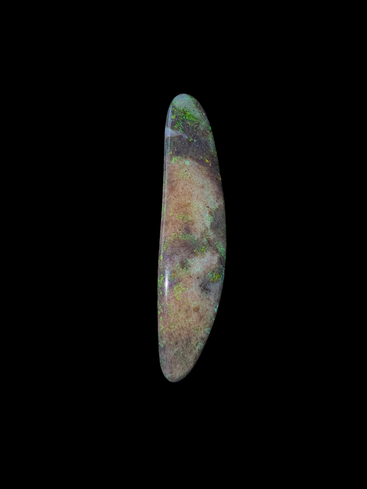 Andamooka Matrix Opal Freeform 52x13x5.4mm 18.65ct
