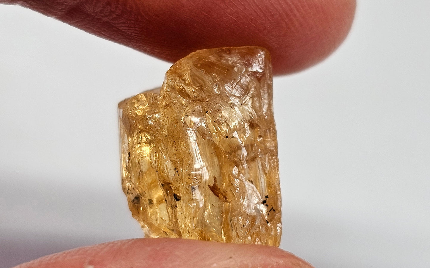 Rough Brazilian Imperial Golden Topaz 12.15ct