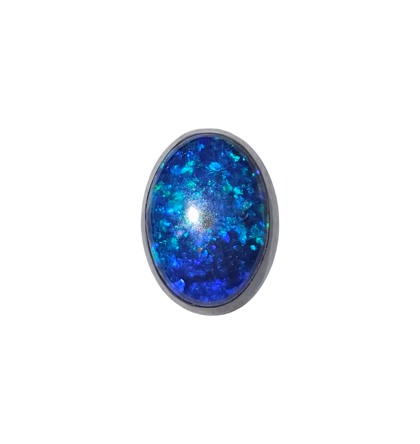 Australian Opal Doublet 8x6x3mm 1.20ct