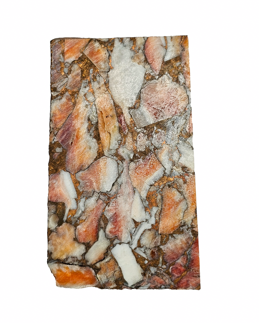 Kingman Turquoise Peach Mohave Slab 31g