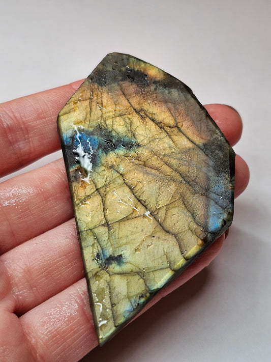 Canadian AA Grade Labradorite Rough 38g