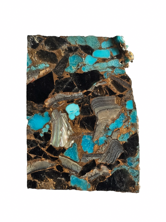 Kingman Turquoise Blue Mohave Slab 41g