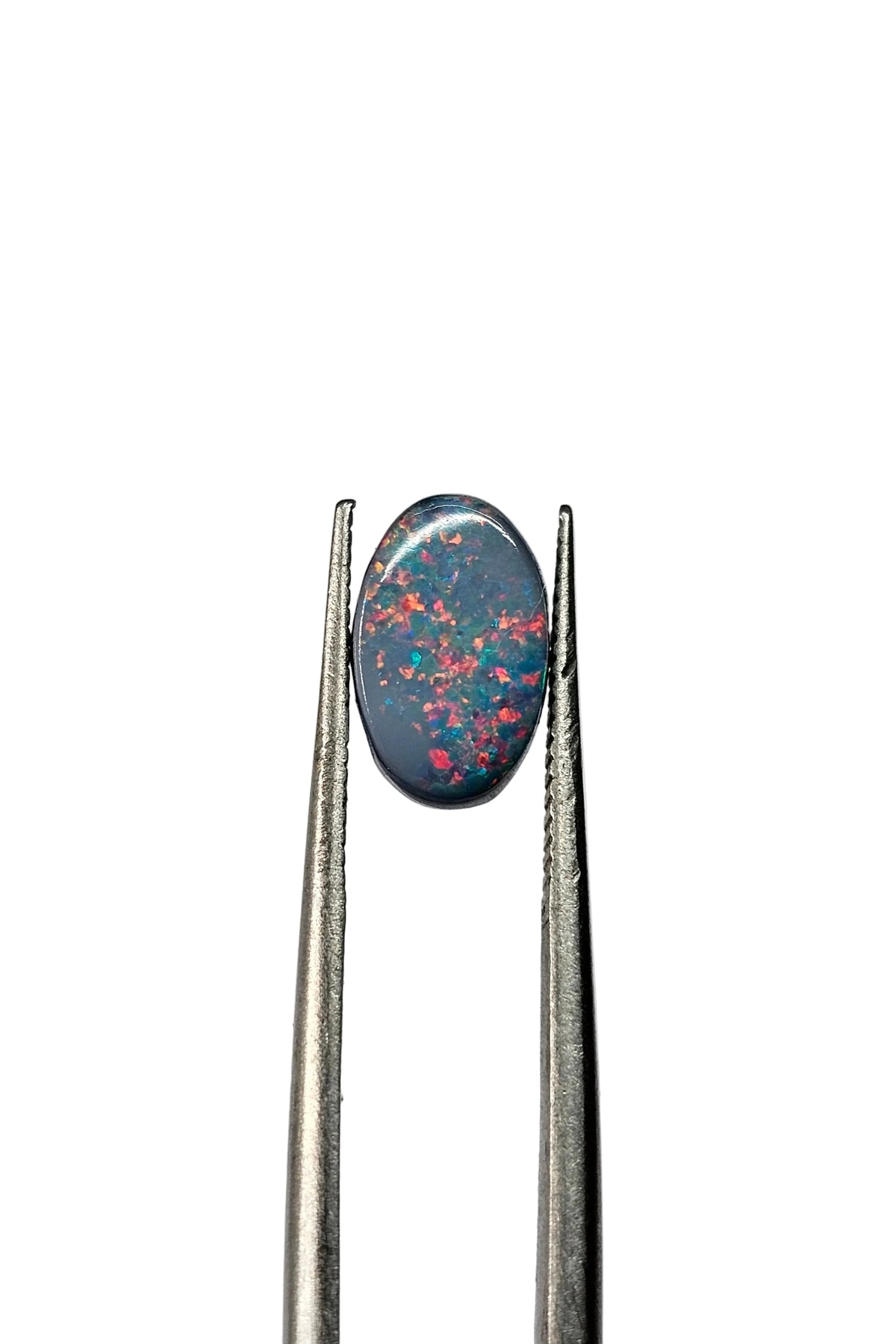 Australian Lightning Ridge Doublet Oval Cabochon 9x6x3mm 1.39ct