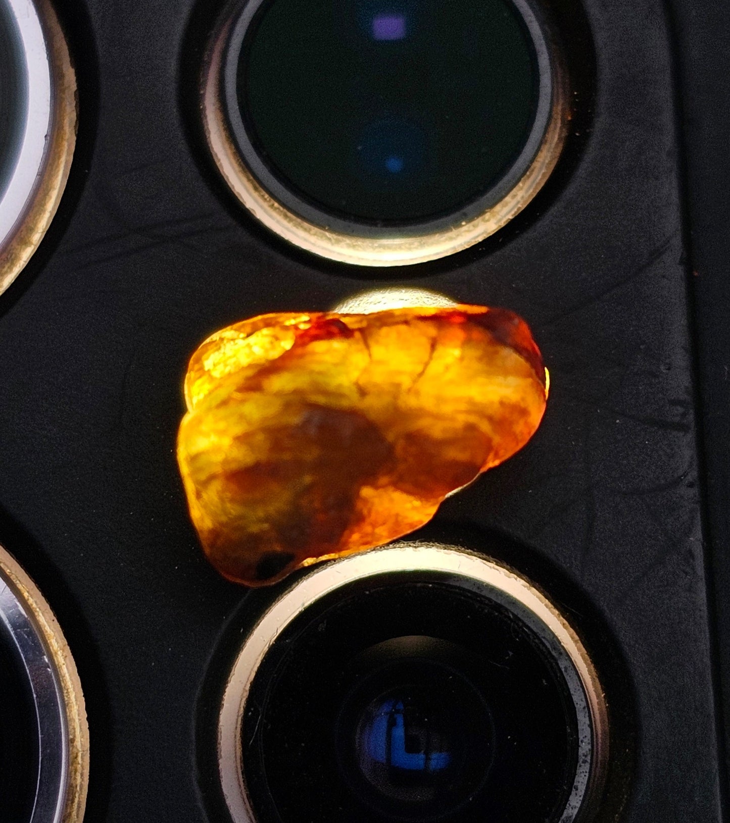 African Rough Yellow & Orange Sapphire Parcel Lapidary Quality 55.14ct