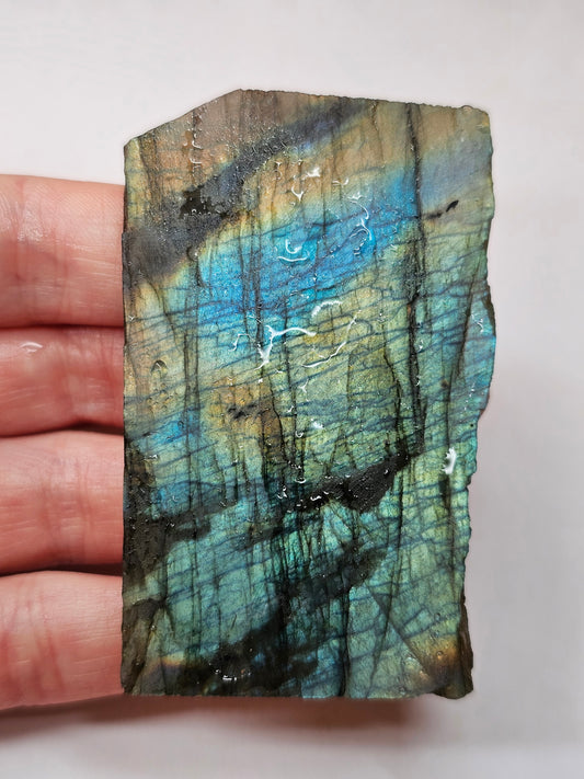 Canadian A Grade Labradorite Rough 62g