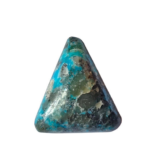 Kingman Turquoise Triangle 22x19x6mm 10.61ct