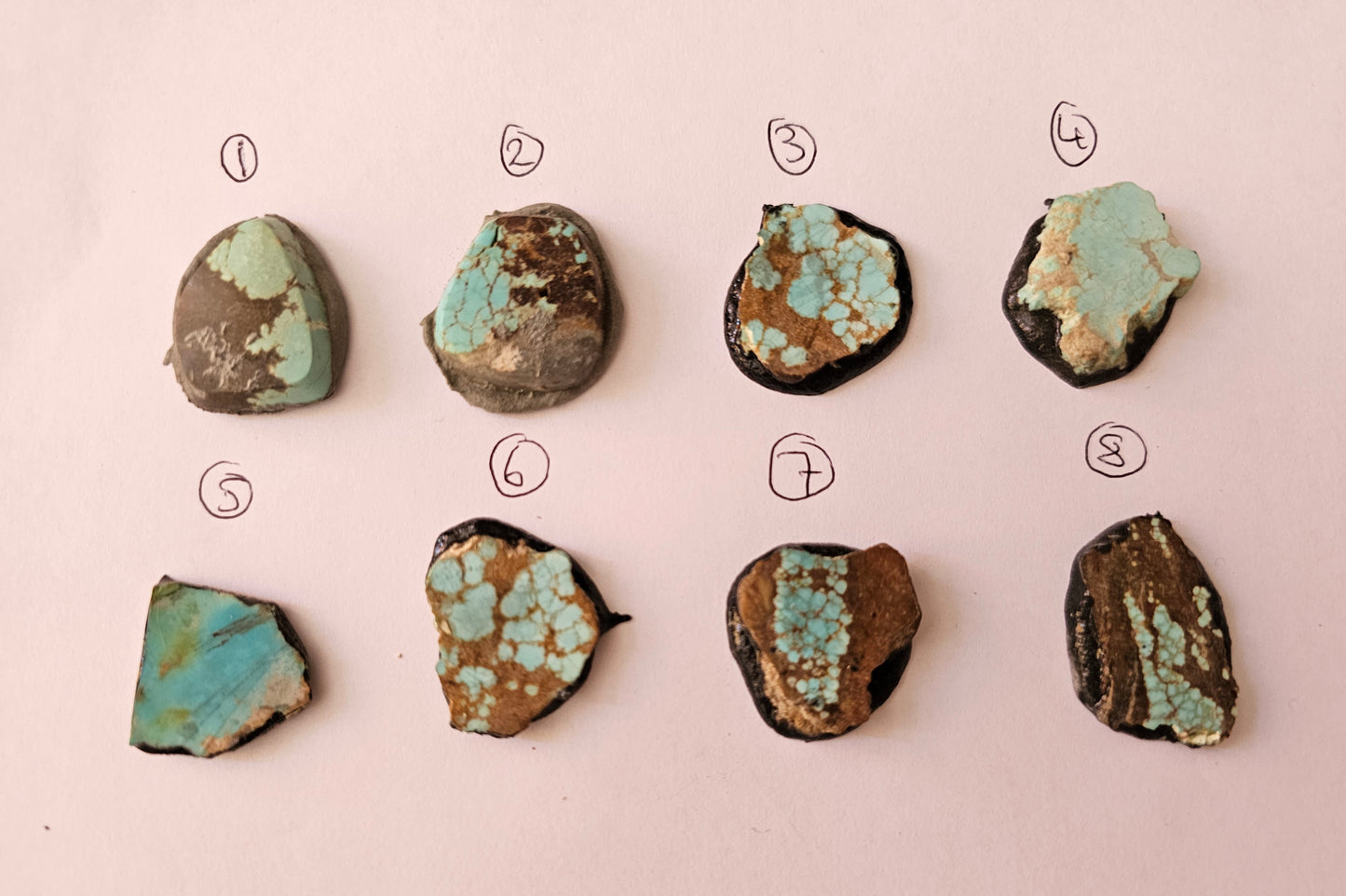 Kingman Turquoise Backed and Stablised Parcel