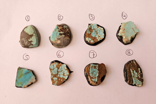 Kingman Turquoise Backed and Stablised Parcel
